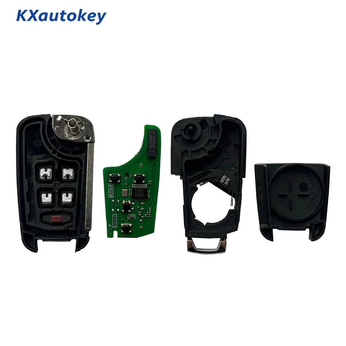 Фото Замена смарт-ключа Chevrolet KXK014002 для Chevrolet Cruze, Equinox, Spark, FCCID-OHT01060512, 433 МГц, ID46, PCF-7937E, без функции Keyless Go. №2