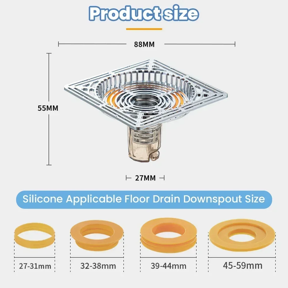 5 шт. ванная комната кухонная раковина сливной фильтр для пола канализационный