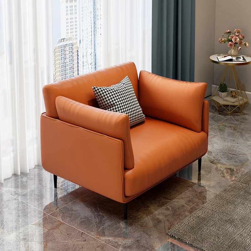 

Wedding Restaurant Chairs Small Pad Velvet Designer Nordic Single Sofa Modern Single Poltrona Camera Da Letto Sofa Furniture