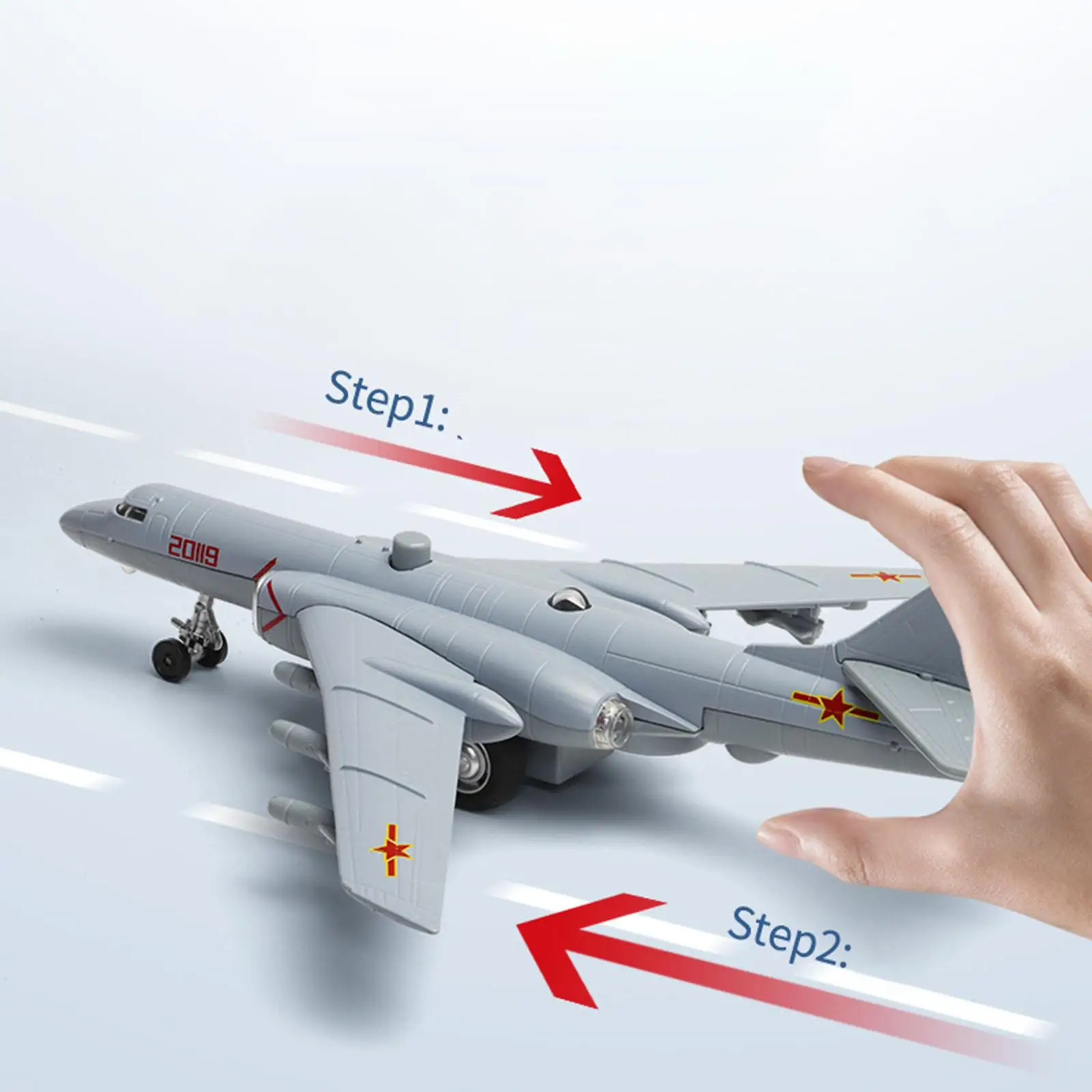 

1:144 Plane with Stand Diecast Alloy for Home Decor Souvenir
