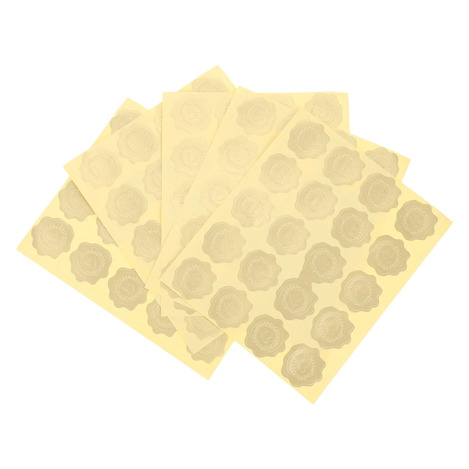 

5 листов декоративных наклеек для конвертов, многофункциональные наклейки в горошек, удобные уплотнения для конвертов
