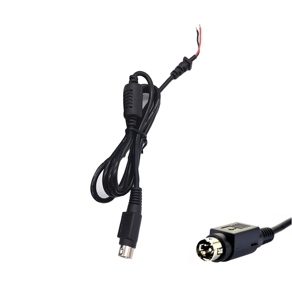 

1,2 м круглый рот Трехконтактный шнур питания Трехконтактный разъем линия подходит для принтера Трехконтактный POS чековый принтер выходная ...