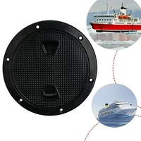 accessories white 4 inch non slip access hatch boat marine sailing inspection deck cover lid