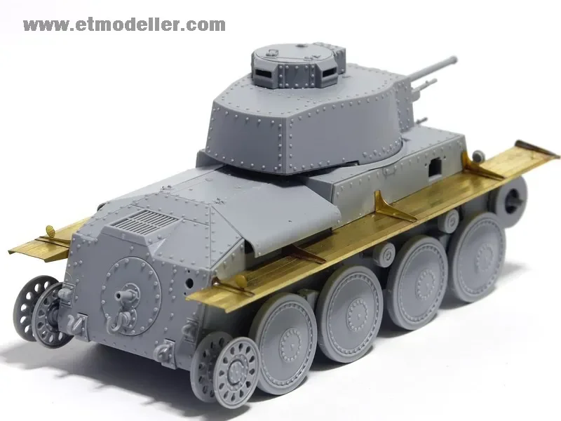 ET МОДЕЛЬ EA35-004 Немецкий Pz.Kpfw.38(t) времен Второй мировой войны фотогравированная
