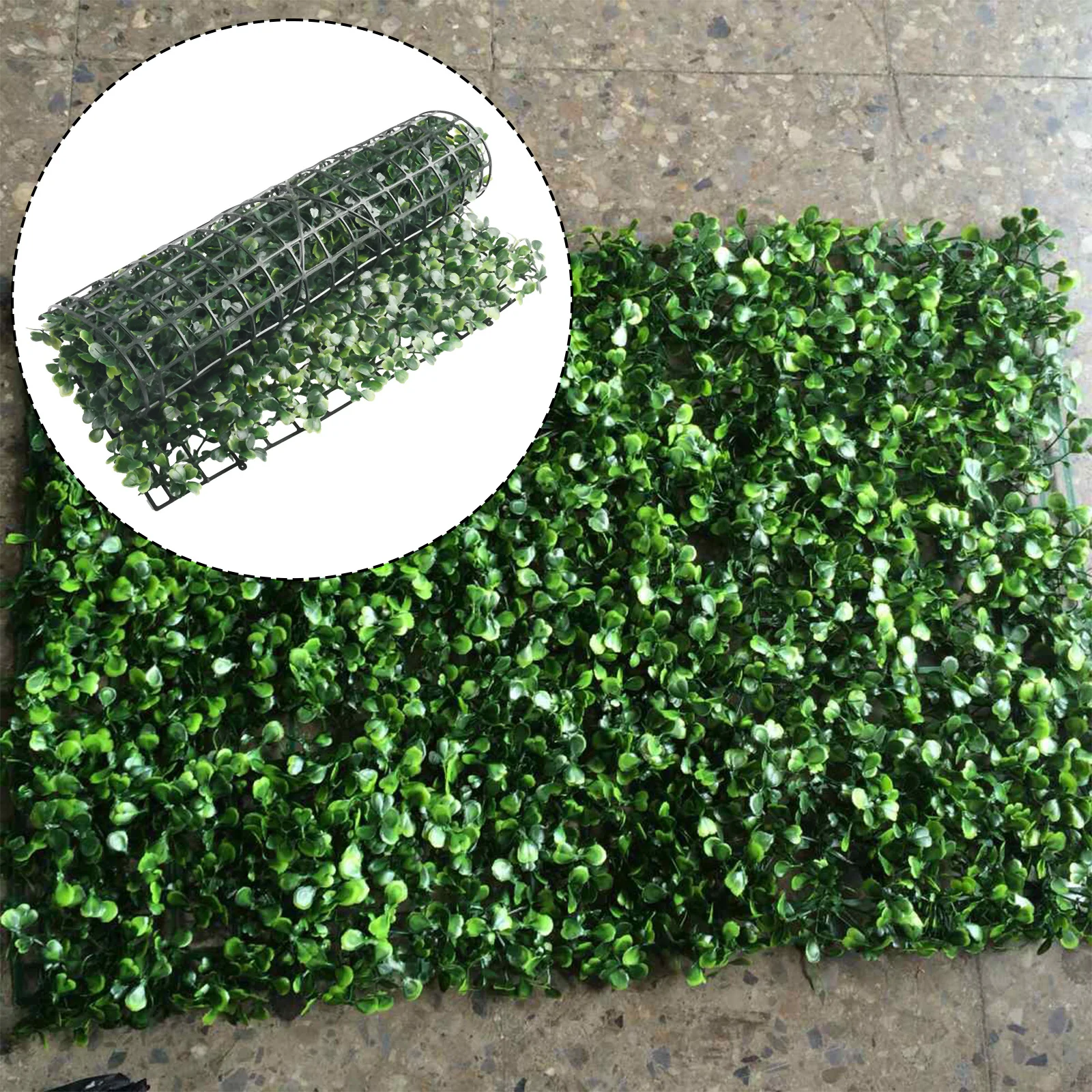 

Artificial Plant Walls Simulation Plastic Lawn Foliage Hedge Grass Mat Greenery Panels Fence 40x60cm Home Decor