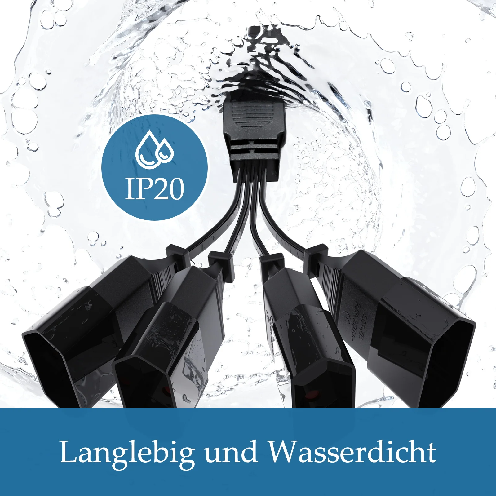 Удлинитель с двумя отверстиями 6 А 250 В