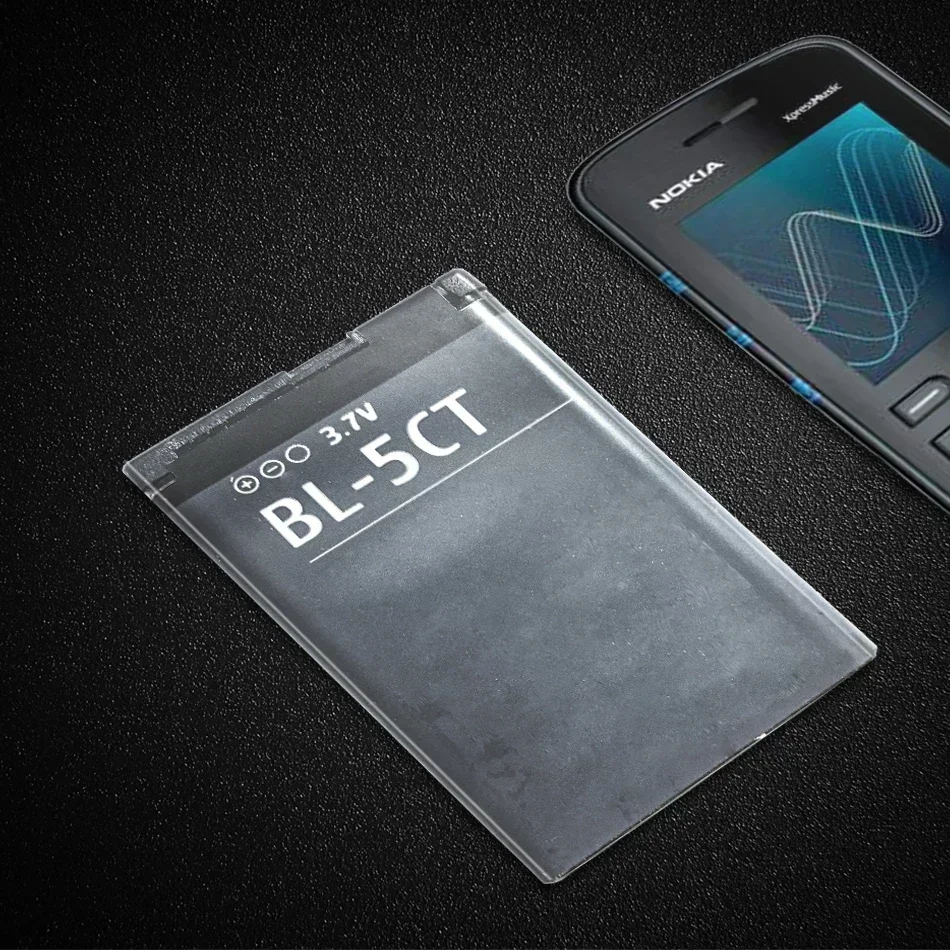 Аккумуляторная батарея 1050 мАч 3 7 В BL-5CT BL 5CT BL5CT для Nokia 5220XM/6303C/6730C/C3-01 C5-00/C5-02 C6-01 3720