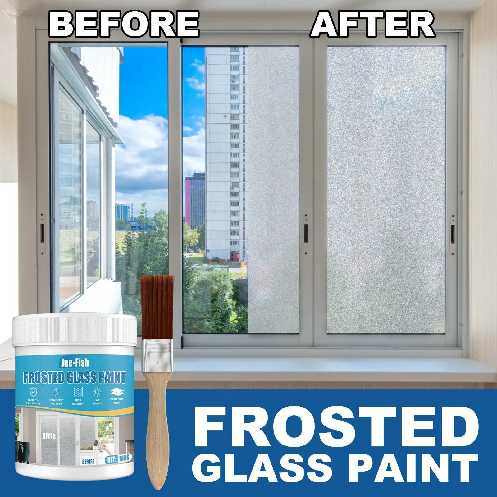 

Door and Window Shading Frosted Glass Paint Misty Frosted Paint Window Paint Glass Glass Shading Office Bathroom C0F8