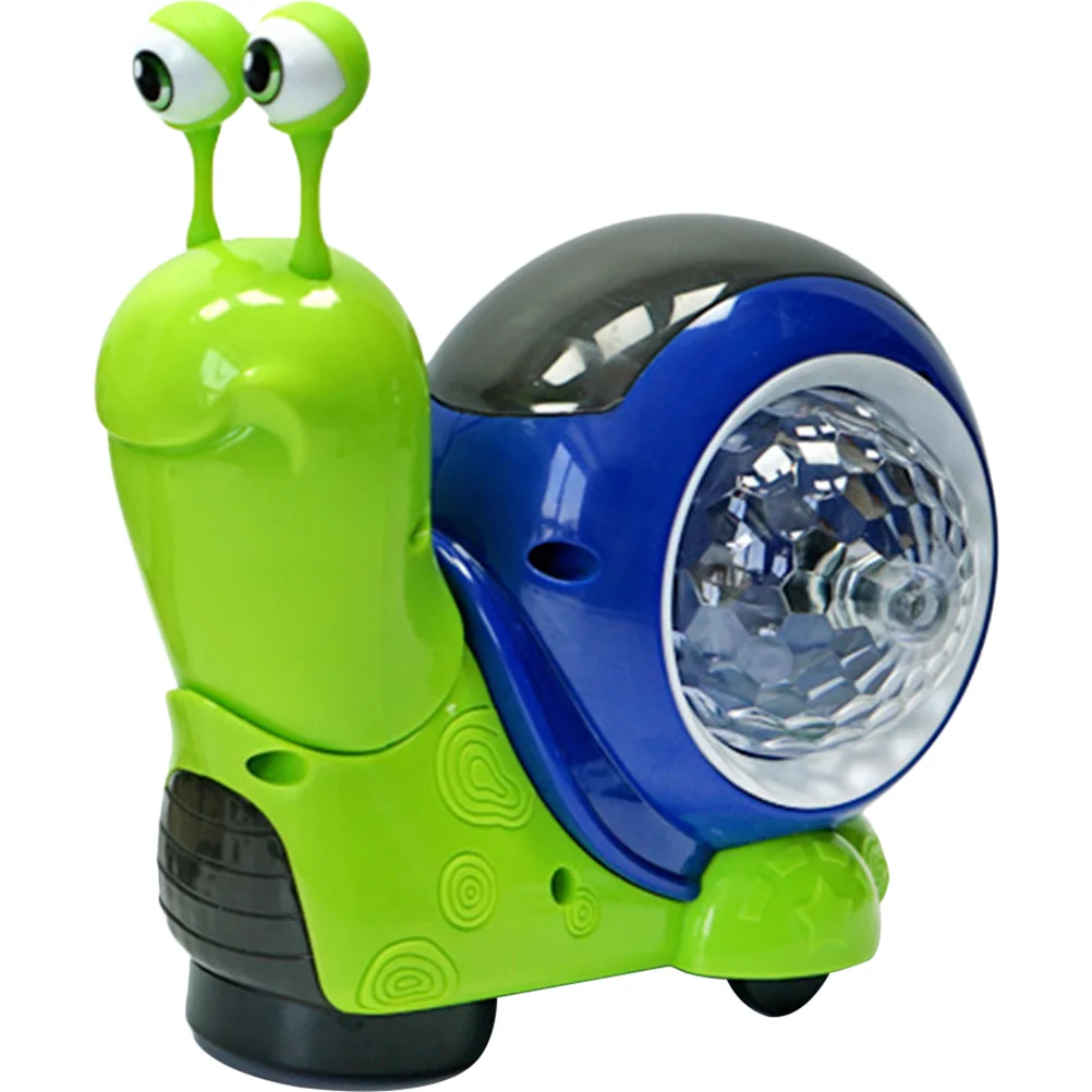 Adorable Lighting Moving Girl Snail 0-6 Month Crawling Crawling Crawling Snail