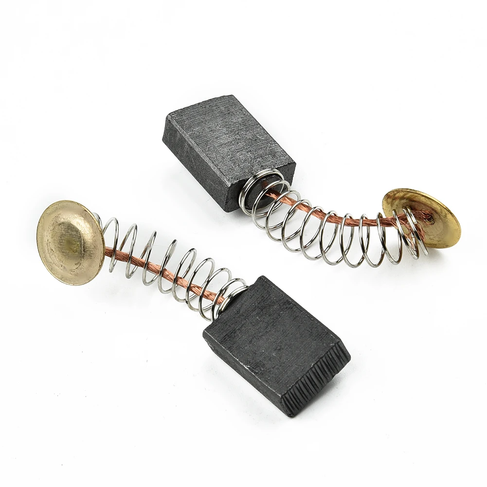 

Rotary Accessories Repairing Carbon Brush Parts 6*12*17mm 10pcs Electric Tools Motor Drill Chain Saw Practical