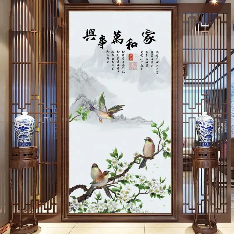 Стеклянная пленка Электростатическая для гостиной ванной комнаты