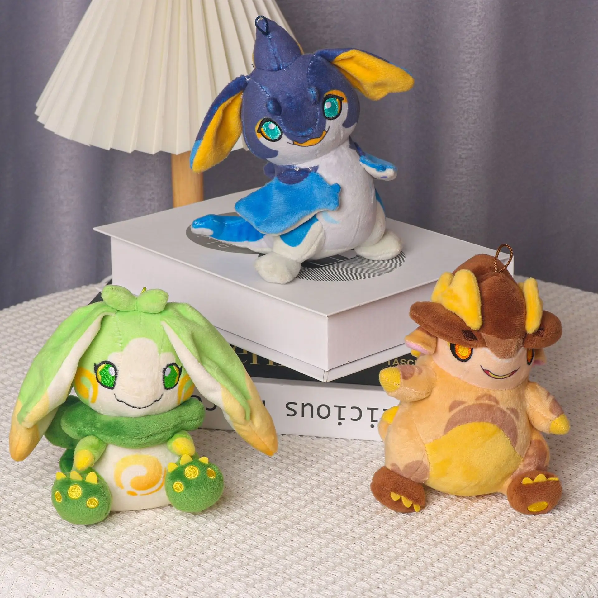 13 см Genshin Impact фигурка Blaze To Natlan Series Young Loong плюшевая подвеска Koholasaurs Tepetlisauri игрушка