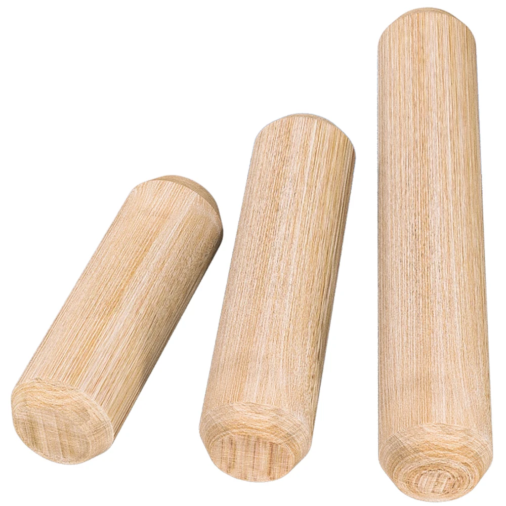 50/100/200 шт. M6 M8 M10 M12 деревянный дюбель для ящика шкафа круглые рифленые деревянные