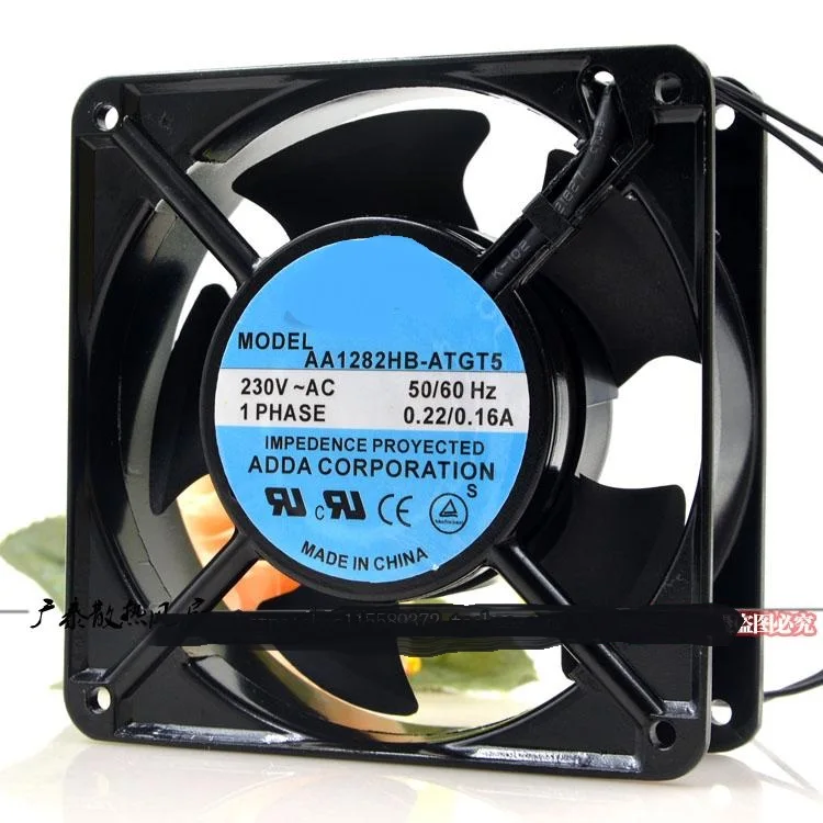 

New original AA1282HB-ATGT5 12038 12cm 230V 0.22A cabinet cooling fan