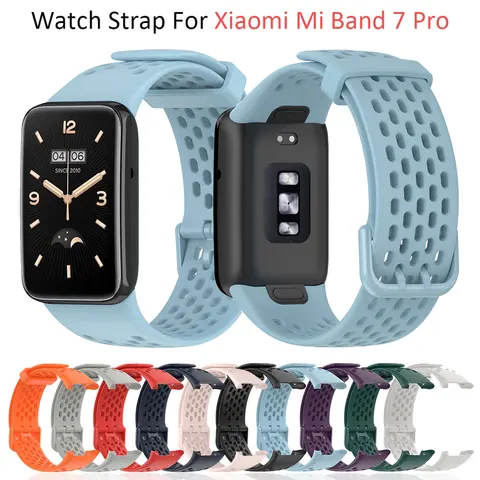 Силиконовый ремешок для Xiaomi Mi Band 7 Pro