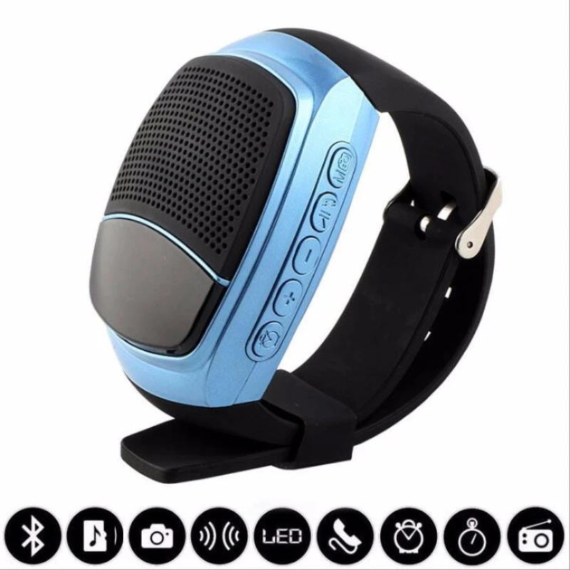 Часы с bluetooth-динамиком портативный дисплей функция громкой связи FM-радио