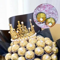 100pcs chocolate box holder useful 2 styles nice looking for flower shop candy packaging holders chocolate ball holder