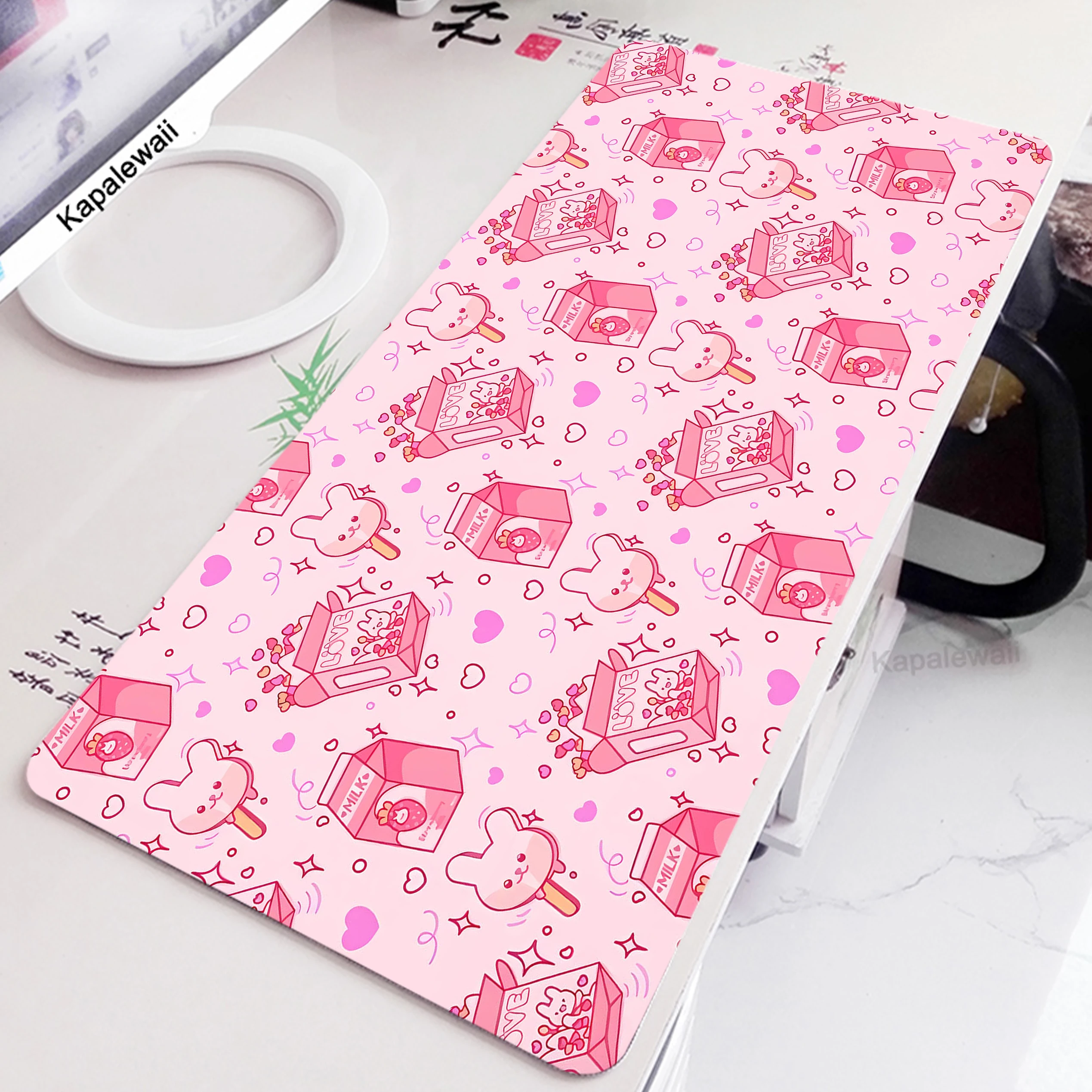 

Large Anime Mousepad Game Mouse Pad Gamer XXL 900x400mm Locke Edge Large Cute Mouse Pad Kawaii Gaming Keyboard Pads Desk Mat