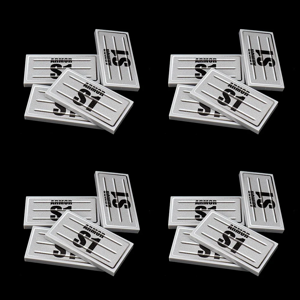 MOC 10 шт. Печатный 87079 бак S1 железная пластина шаблон строительные блоки