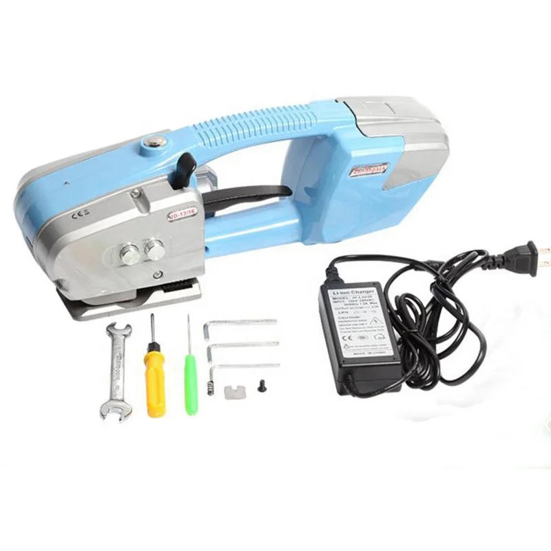 

PP/PET Battery Power Strapping Tools Belt Banding machine plastic belt strapping tool