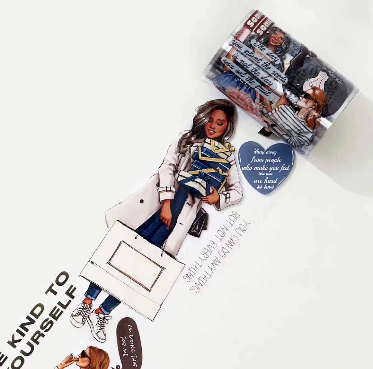 

Wollme Вайши лента с рисунком девочки