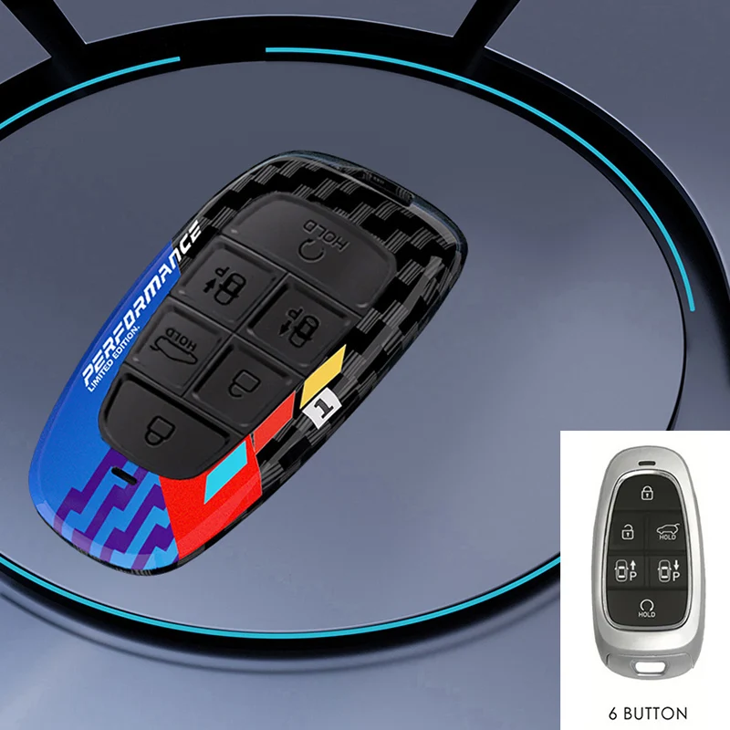 

Чехол Для Ключей Hyundai Sonata Sel Ev 6 Ev 8 IONIQ 5 NEXO Tucson С Кнопками 35467, Совместимый С Grandeur 2020 И Sonata Limited