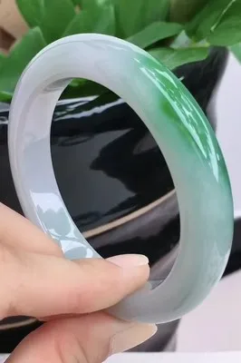 

Natural Myanmar Jade Jade 54mm-62mm bracelet Princess jewelry bracelet send mom send girlfriend gift
