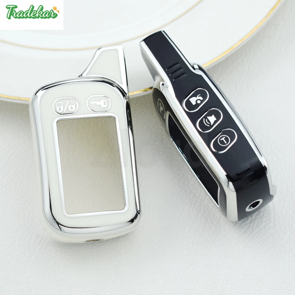 Новинка ТПУ чехол для автомобильной сигнализации S96 V2 Starline A93 A63 Русская версия