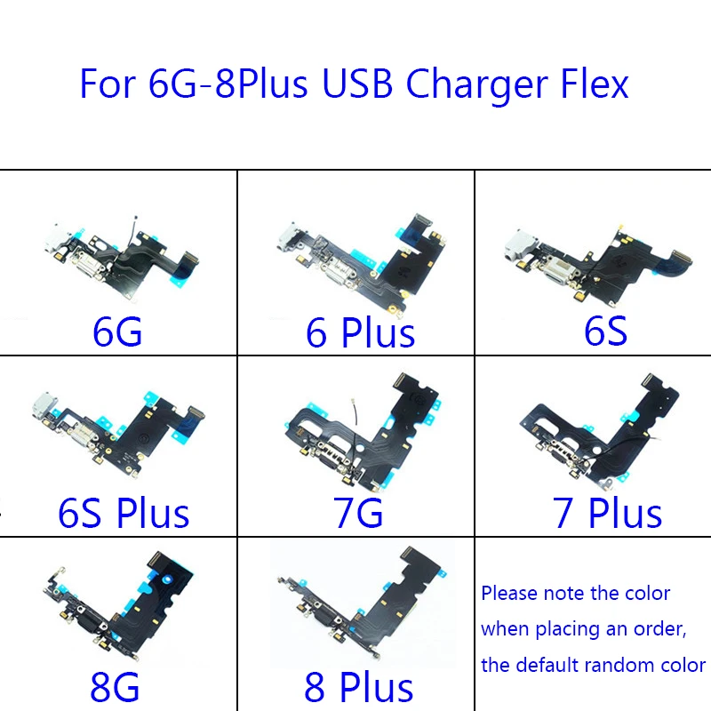 Оригинальный USB-разъем для зарядной док-станции разъем порта iPhone 8 8P 7 7P 6 6P 6S Plus