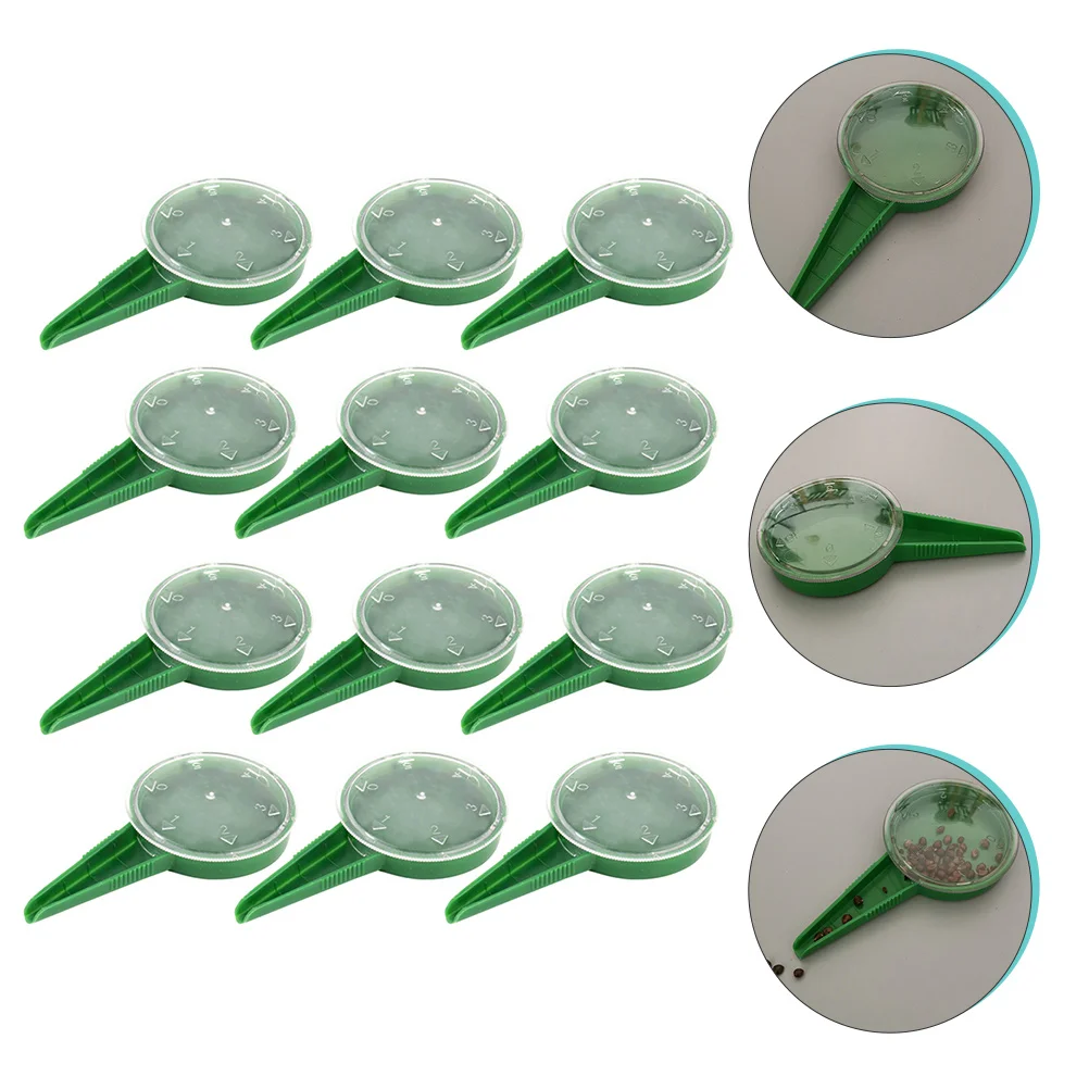 

Seeder Dispenser Garden Tool Planter Sower Hand Adjustable Set Spreader Sowing Traditional Portable Mini Sets Seeding Sow Flower