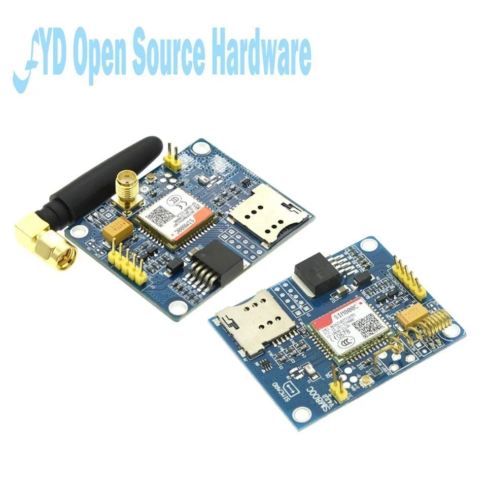 Плата разработки SIM800C, модуль GSM, поддержка сообщений, Совместимость с Bluetooth, TTS DTMF, четыре диапазона