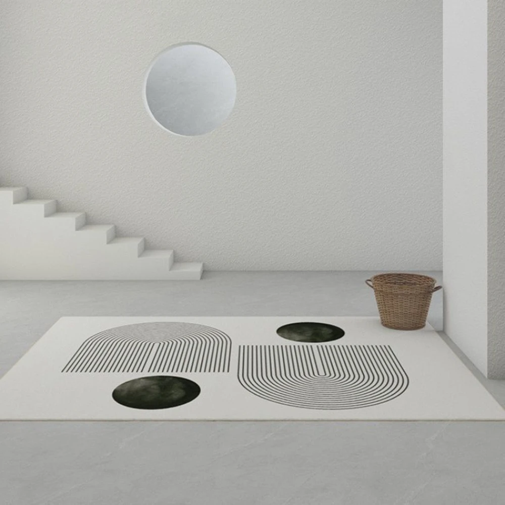 

Nordic Modern Minimalist Living Room Soft Carpet Bedroom Minimalist Light Luxury Large Area Floor Mat Bedroom Decorative Rug