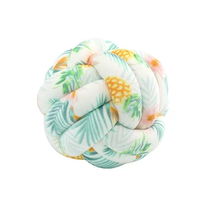 Soft Knot Ball Cushions Bed Stuffed Pillow Home Decor Cushion Ball Plush Throw(Random Color)