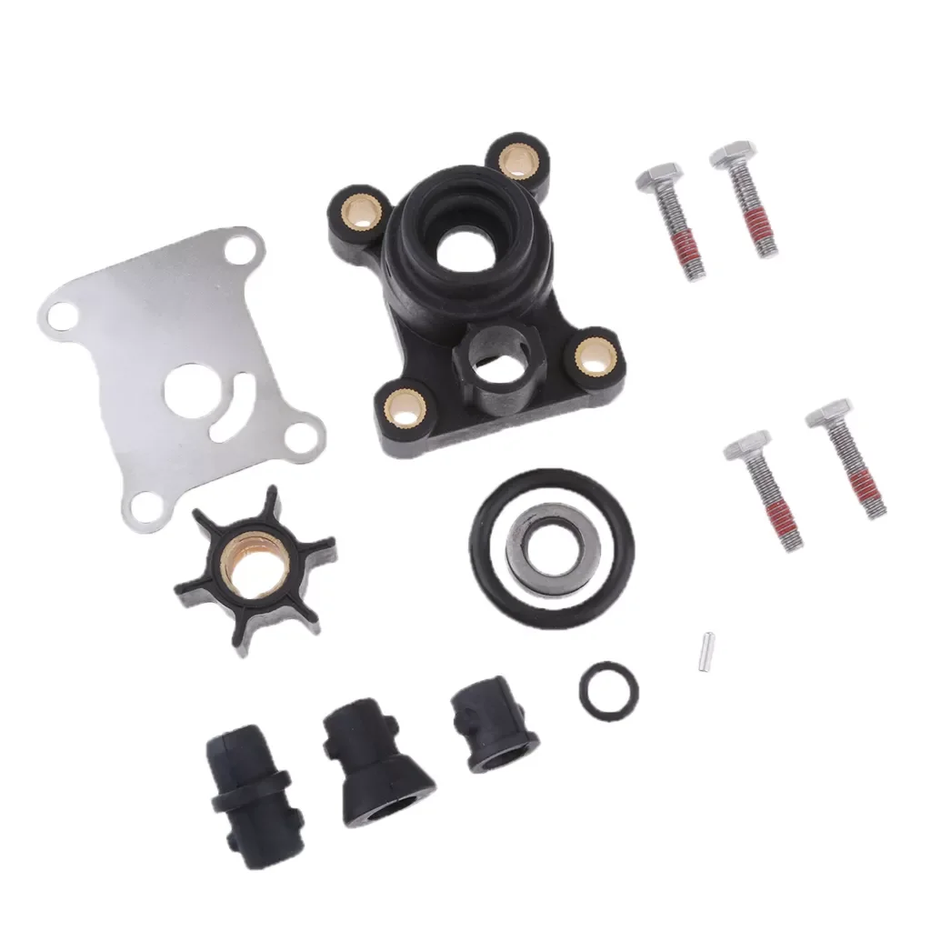 

Boat Engine Water Pump Impeller Repair Kit for Johnson/Evinrude 9.9 & 15hp Outboard Motors. OMC 394711 0394711