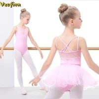 girls ballet dress kids dance wear performance clothes gymnastics leotard jumpsuit ballerina costumes ballet dance clothing