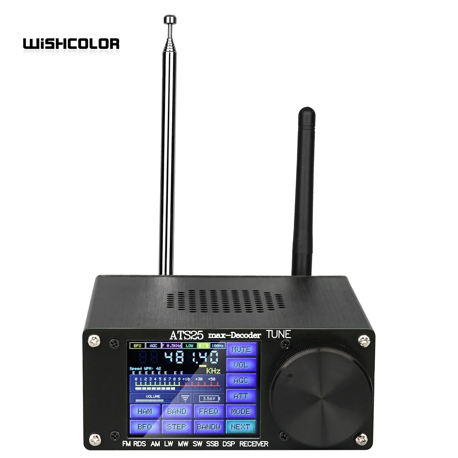 Wishcolor NEW ATS25max-Decoder Si4732