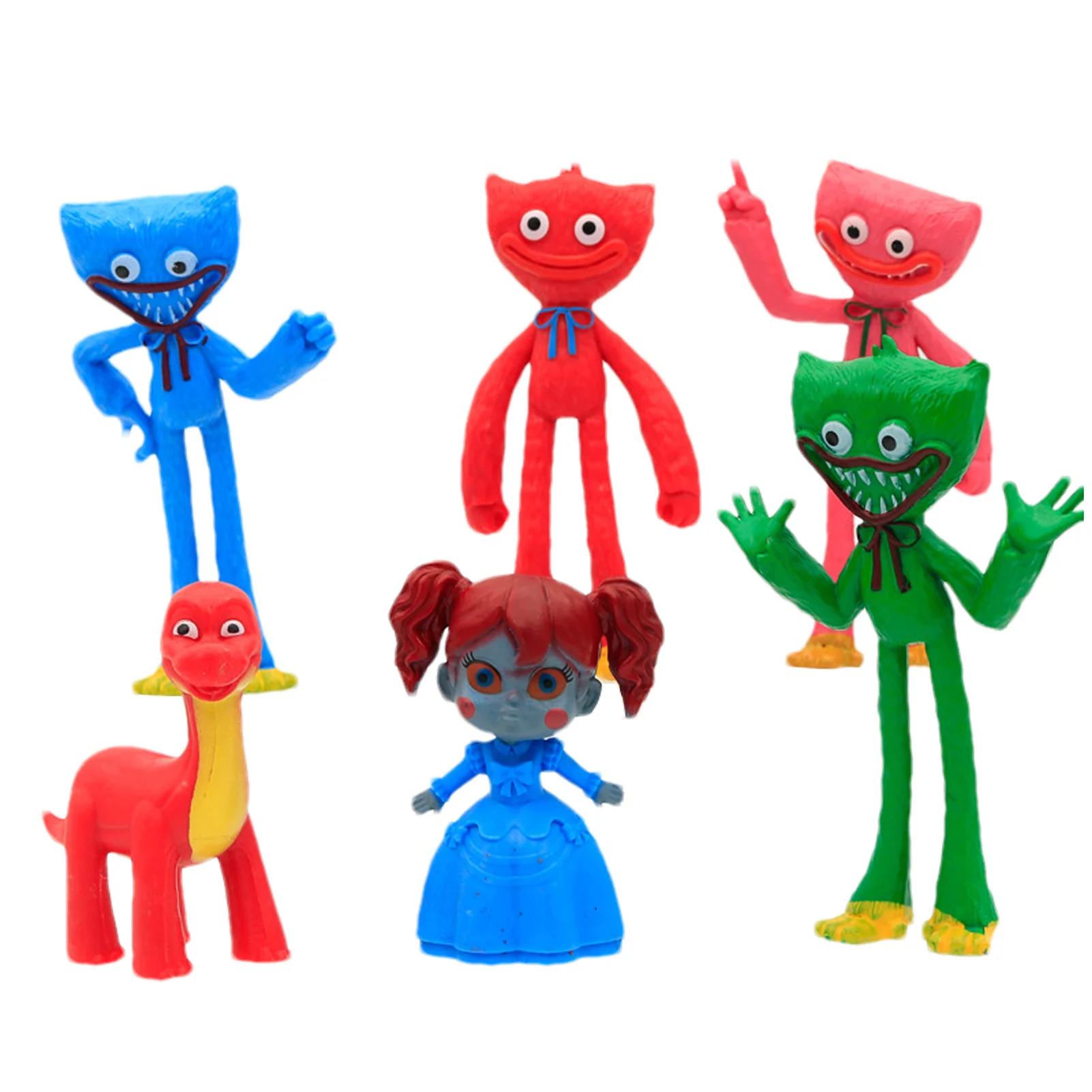 

6 шт., игрушечные игрушки-монстры