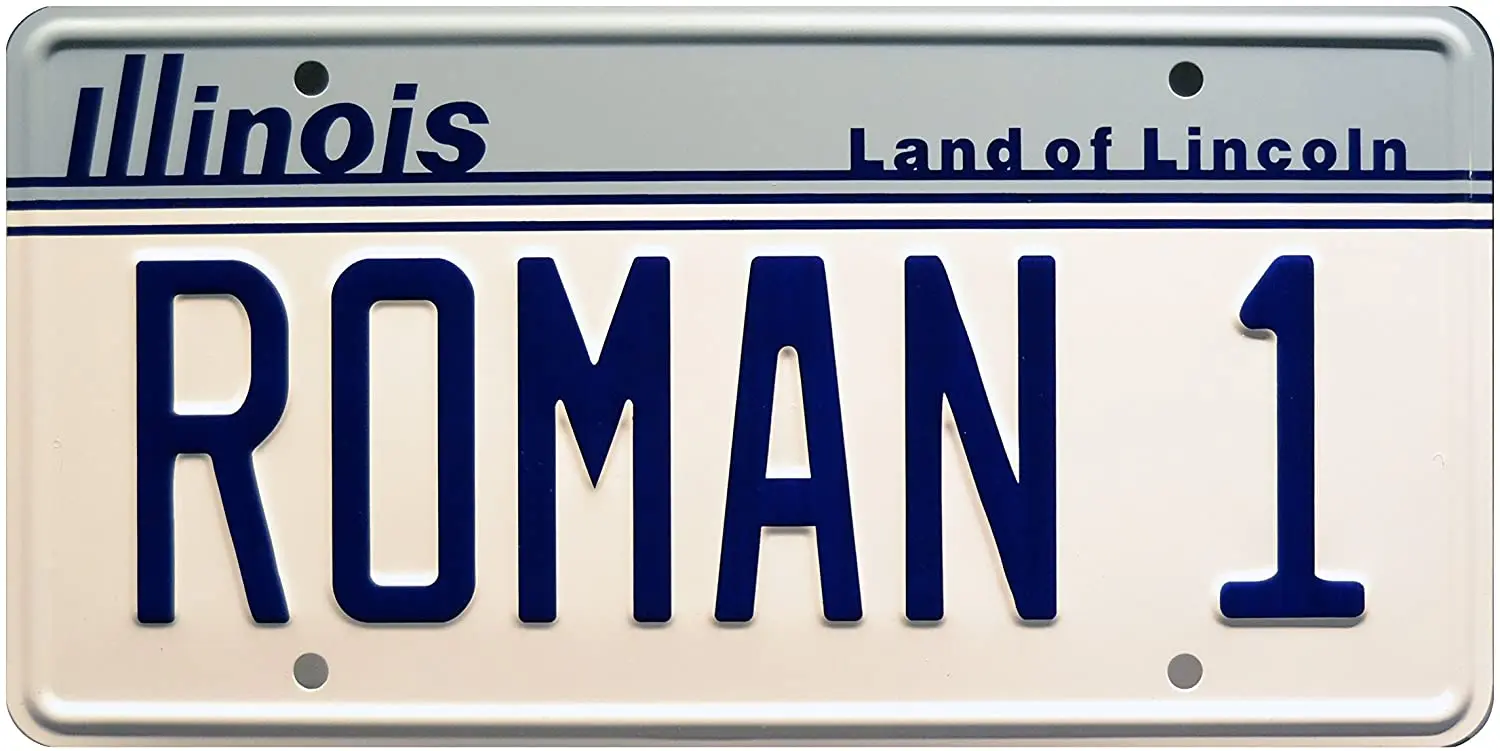 

Celebrity Machines The Great Outdoors | Roman 1 | Metal License Plate