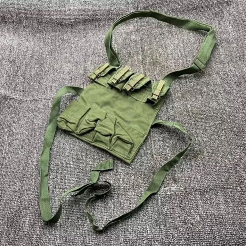 

Избыточная китайская армейская модель 67, нагрудные боеприпасы Mag Pouch 9 мм 7,62 мм Tokarev SMG