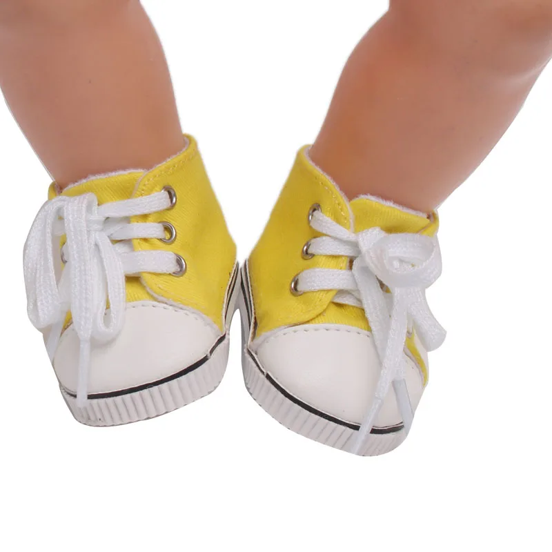 Куклы для мальчиков 40-43 см желтая парусиновая обувь американские Аксессуары