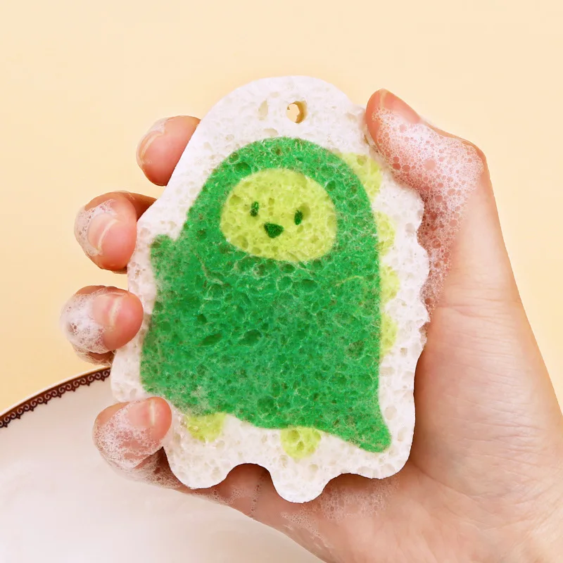 

1 PC Kitchen Sponge Dishcloth Cleaning Supplies Household Items Soft Clean Pag Ustensilies Layers Cloth Accessories Cotton