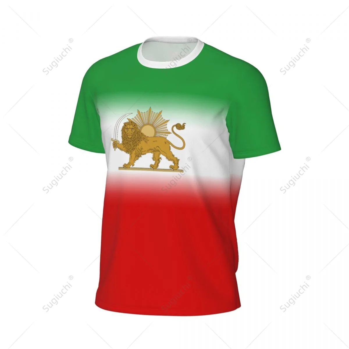 Спортивная Сетчатая футболка с эмблемой иранского льва и аналогичностью 1423-1979