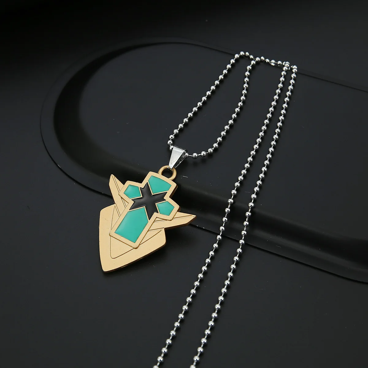 Ожерелье Xenoblade летовой 2 из красного металла |