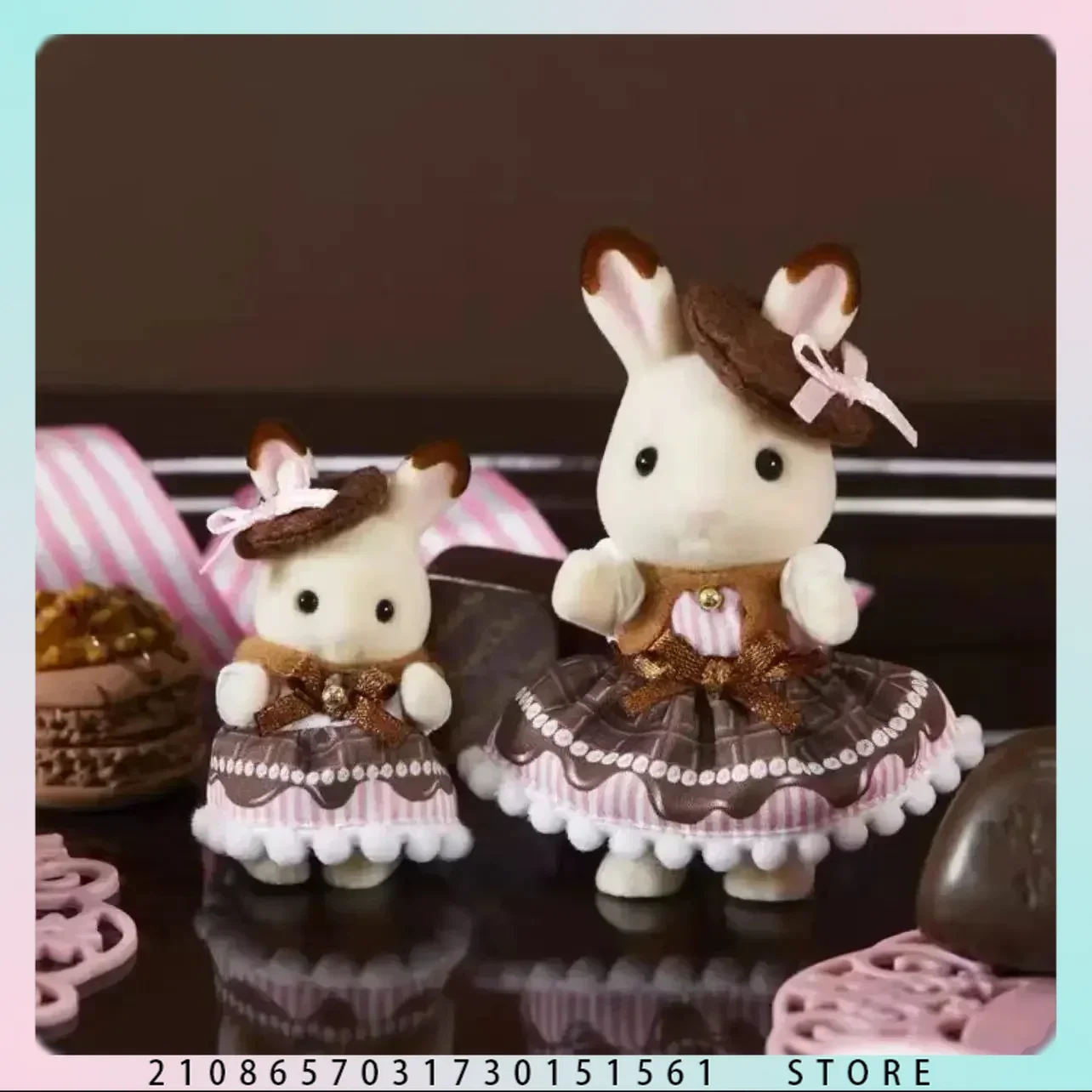 Оригинальный брелок Sylvanian Families, одежда Sorpresa, мебельные ...