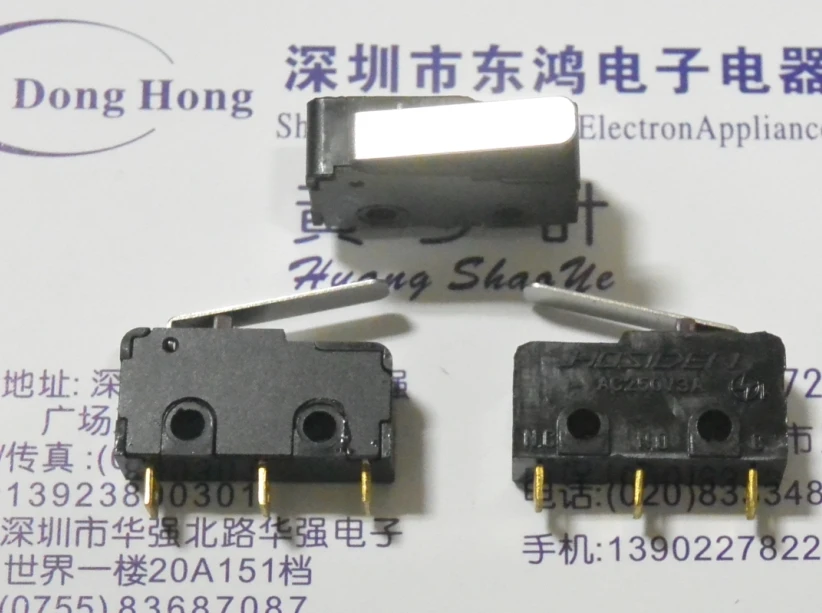 

4pcs Twm0101-01-020 Microswitch AC250V3A contact switch