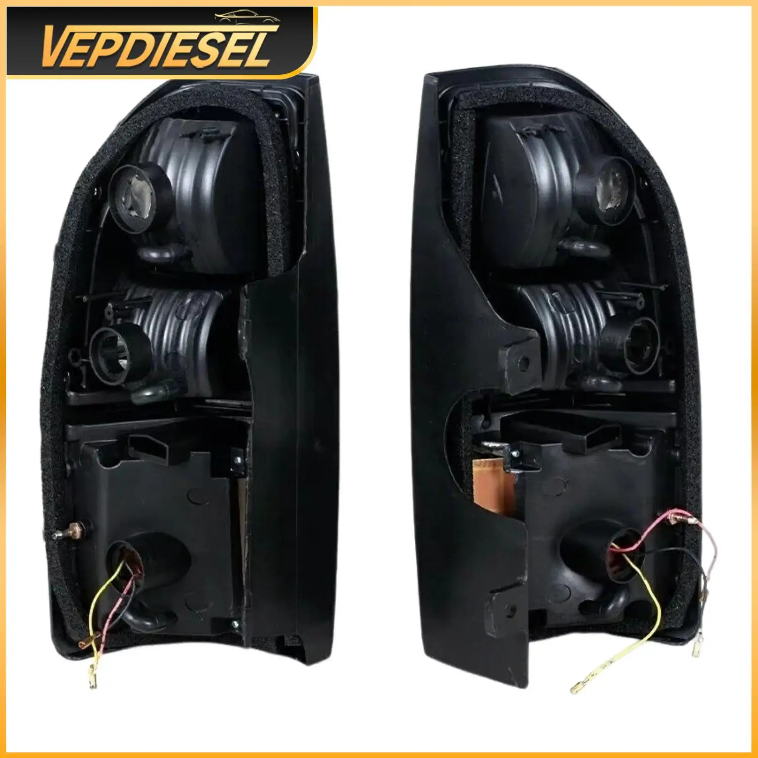 2 шт. дымчатый светодиодный задний фонарь для Toyota Land Cruiser Prado LC90 3400/2700 1996 1997 1998 1999 2000