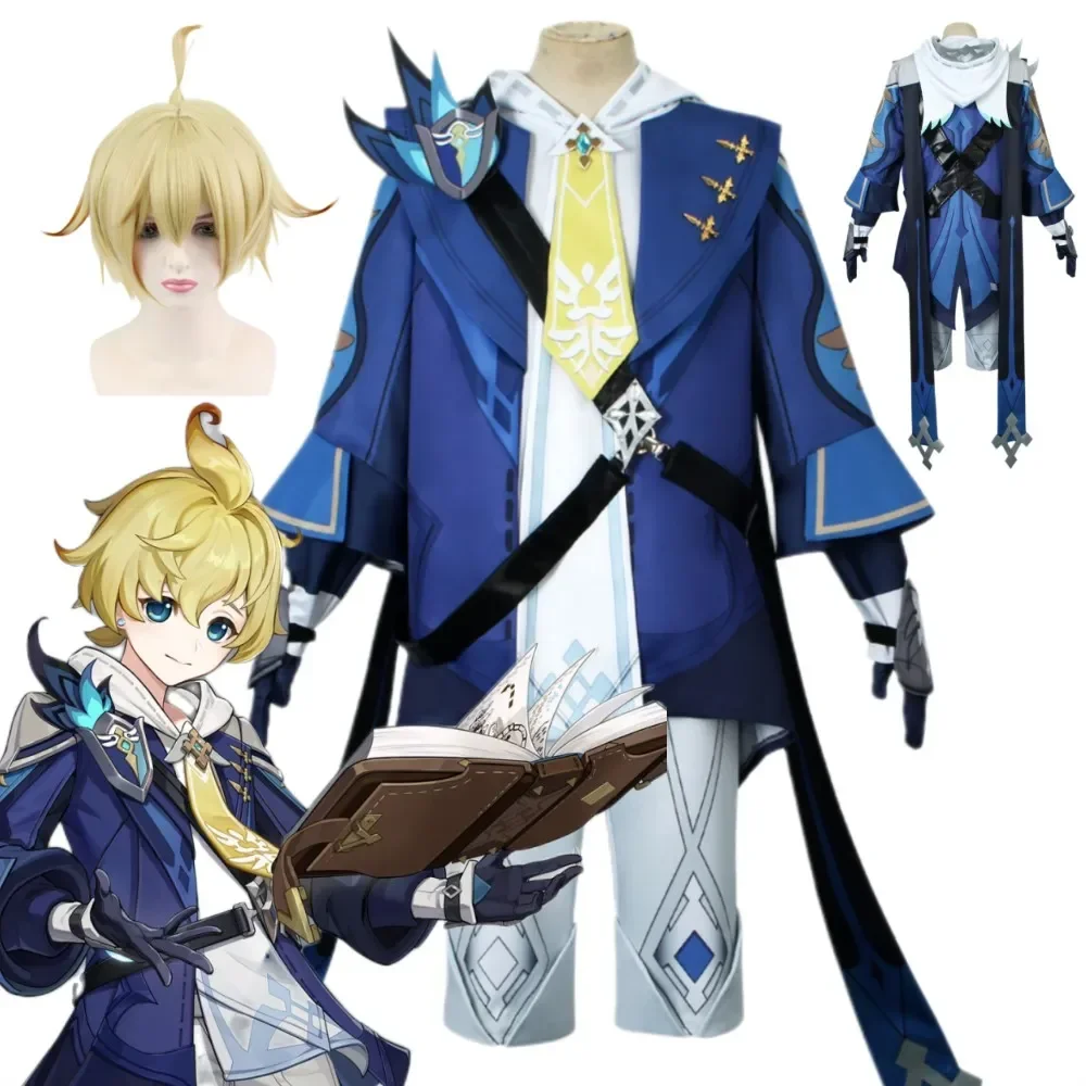 

Anime Genshin Impact Mika Schmidt Cosplay Costumes Uniforms Clothes Halloween Carnival Party