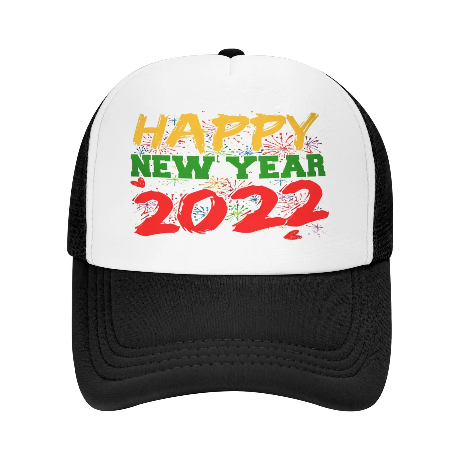 

Шапка с фейерверком для мужчин и женщин, шапка-берет с надписью Happy Year 2022, 2022