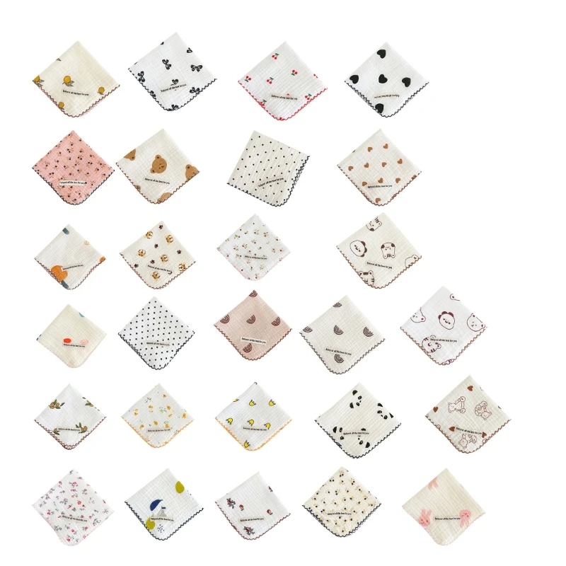 

Baby Washcloth Soft SalivaTowel Feeding Bib Soft Nursing Towel Infant Product