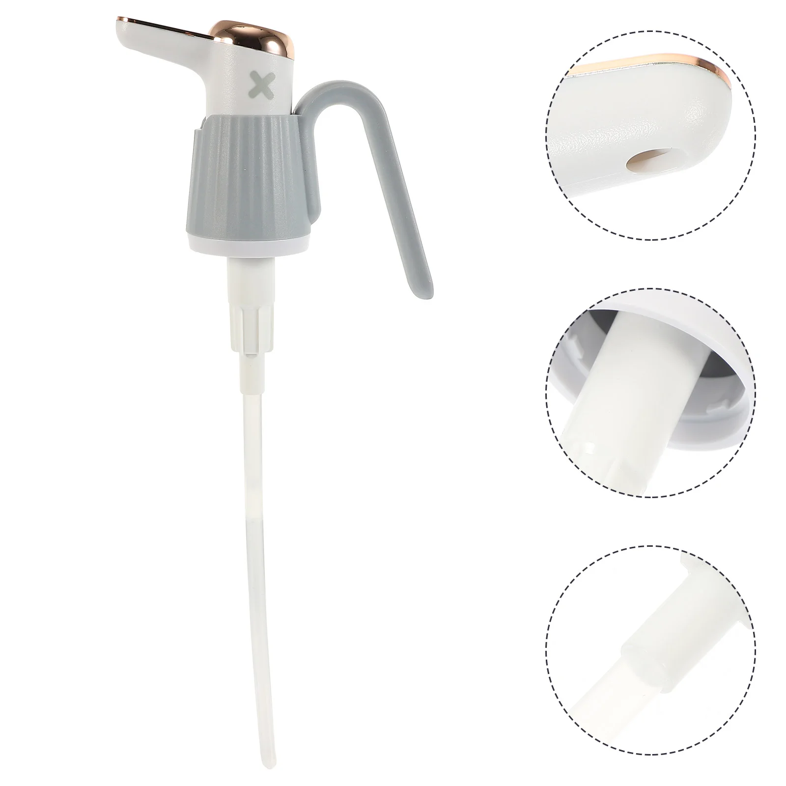 

Syrup Bottle Pump Sauce Bottle Squeeze Pump Ketchup Press Nozzle Pump Kitchen Accessory